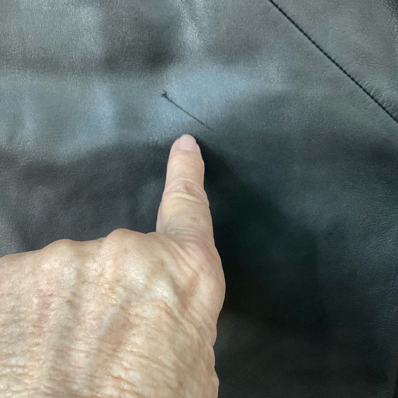 Givenchy Pencil Skirt Black Leather 40 - Picture 9 of 10